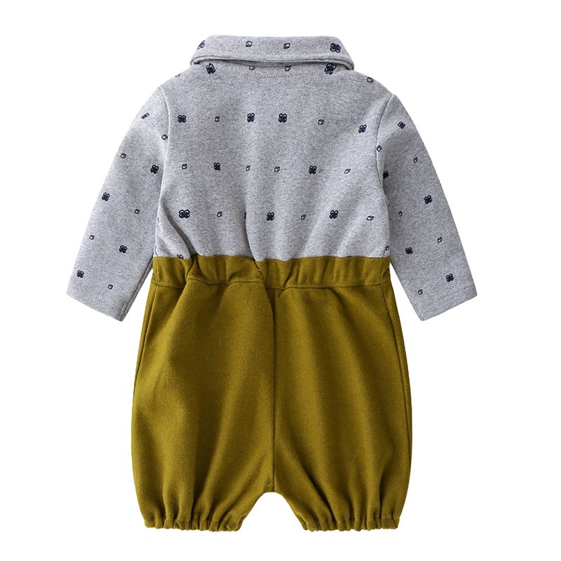 High Quality Newborn Jumpsuits Baby Boy Long Sleeve Cotton Infant Baby Rompers