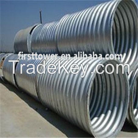 corrugated steel pipes