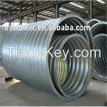 corrugated steel pipes