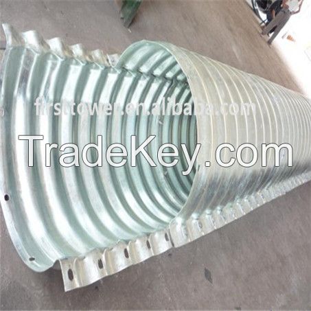 corrugated steel pipes