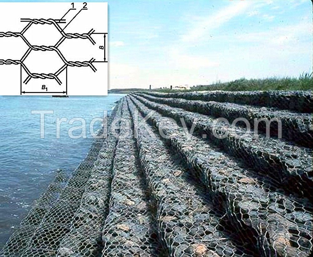 mesh wire 2.7mm | gabion wall construction