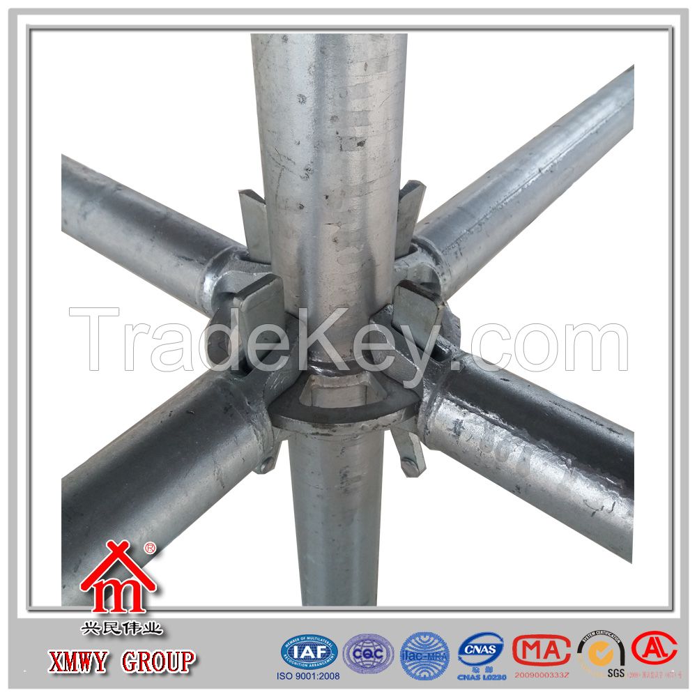 Steel scaffold for construction