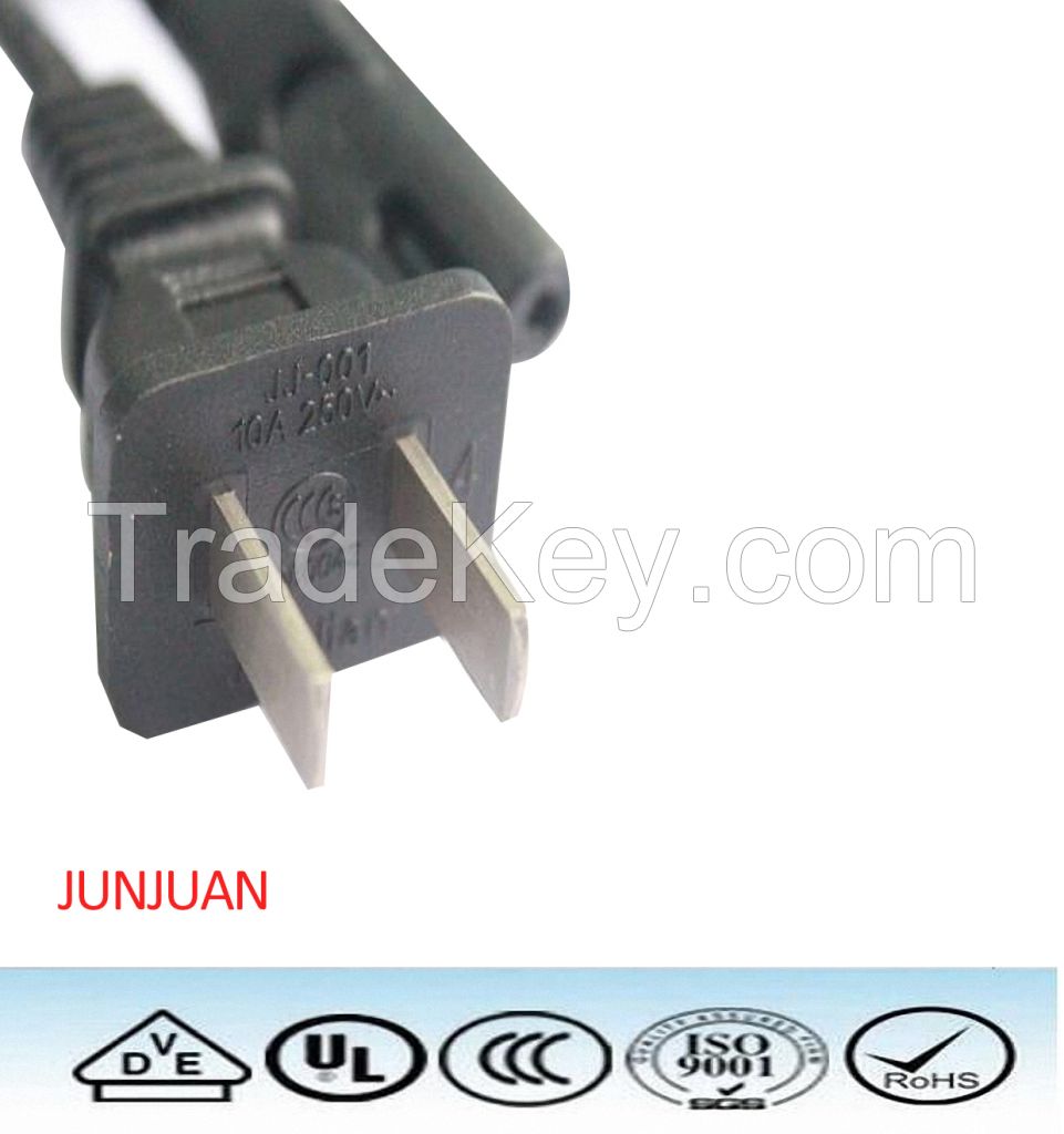 China Standrad 2/3 pin plug power cord