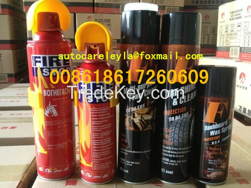 F1 fire stop/foam fire extinguisher/fire extinguisher spray/foam spray extinguisher for car care products