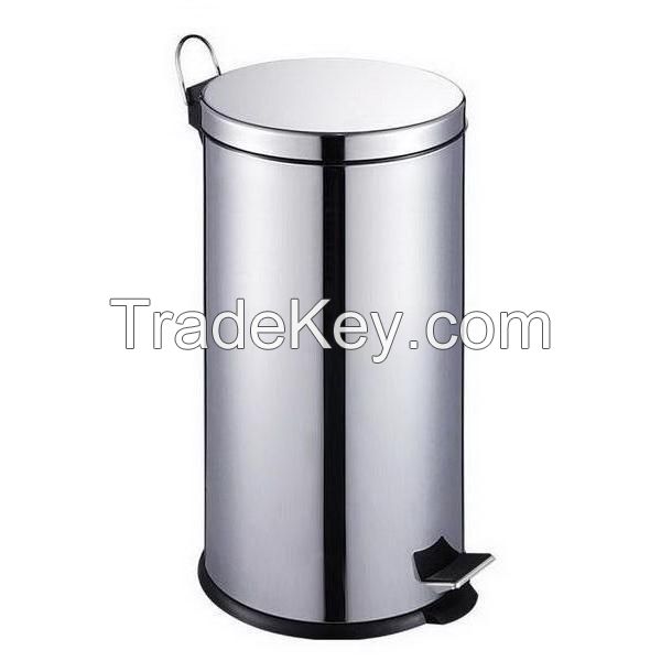 27L round shape dust bin