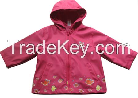 OEM rain coat factory oxford waterproof PU jacket  rain jacket