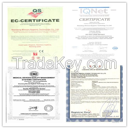 Adult Diaper Insert Incontinence Pads/Booster Pads/Contour Pad