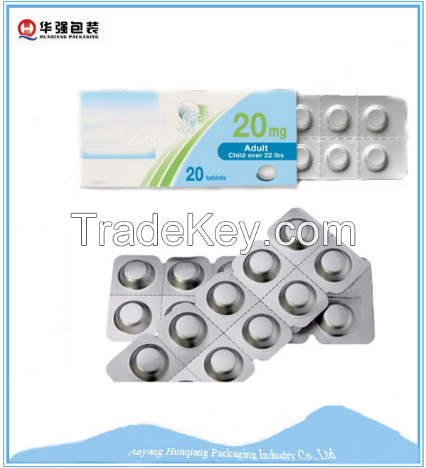 Pharmaceutical Cold forming alu alu foil