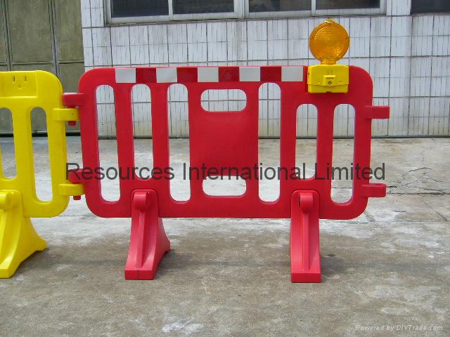 Water Filled Plastic Barrier