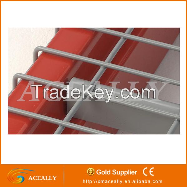 Pallet Rack Galvanized Grid Metal Deck Size, Warehouse Wire Mesh Decking