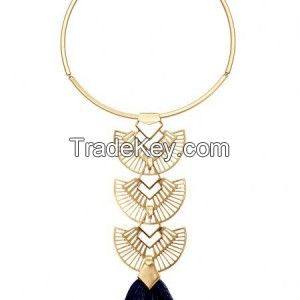 Aida Tassel Pendant Necklace