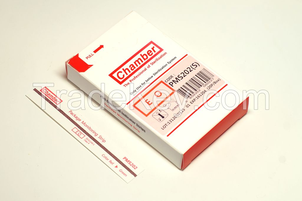 Sterilization chemical indicators for Steam, Ethylene Oxide