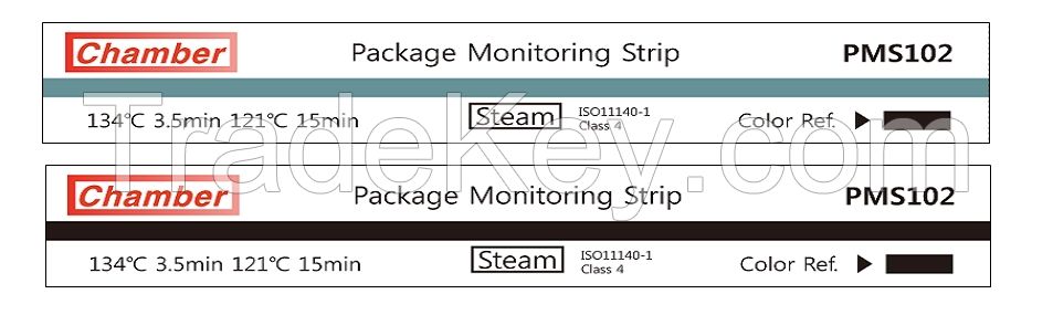 Sterilization chemical indicators for Steam, Ethylene Oxide