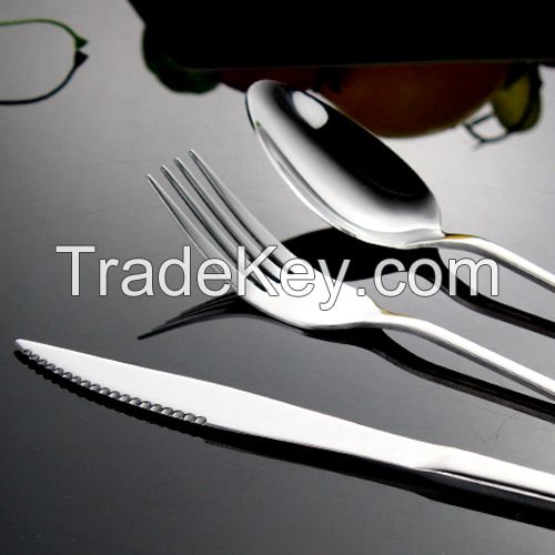 Wholesale chinese stainless steel tableware, flatware set, cutlery set