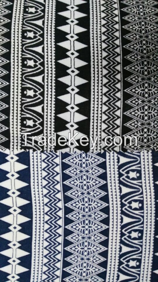 cheap fashion print woven rayon fabrics