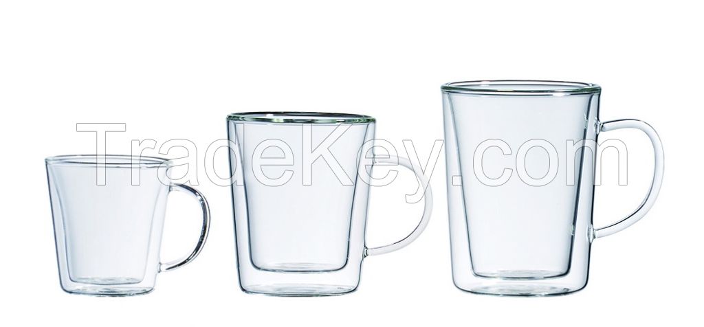 Double Walled Glasses Cups / Mugs