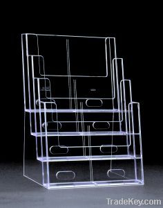 acrylic brochure display stand