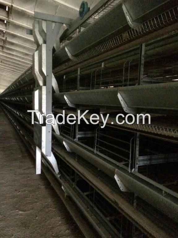 Used poultry battery cages