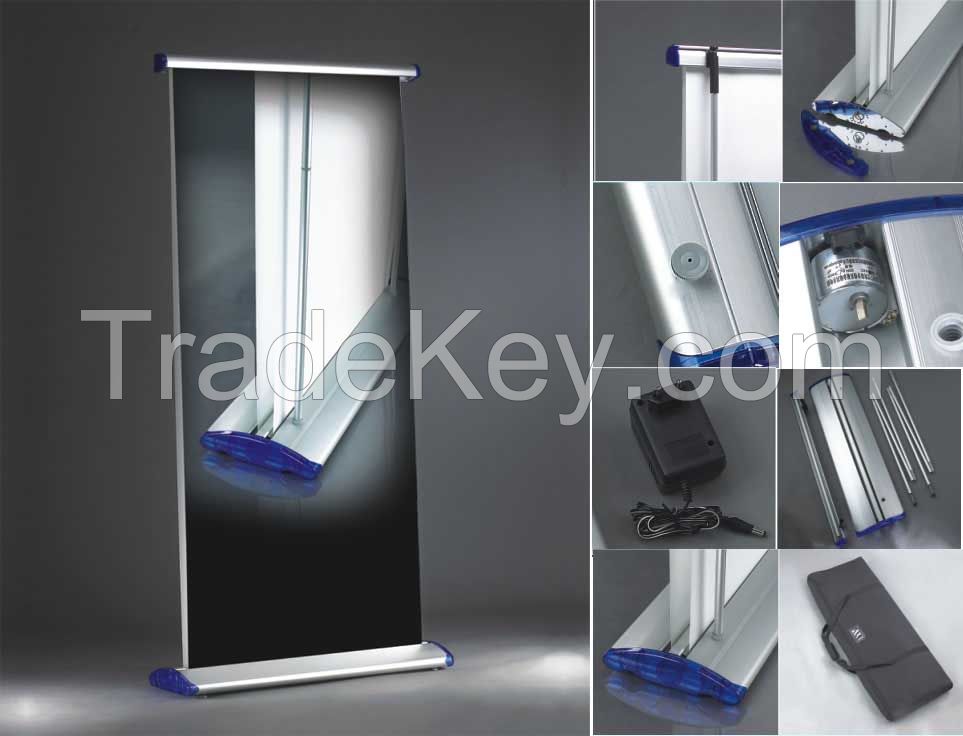 retractable banner stands