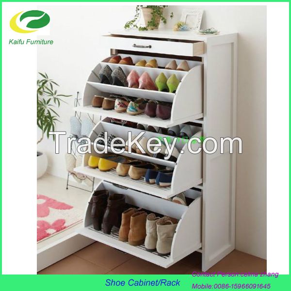 2016 wooden shoe cabinet custom shoe rack