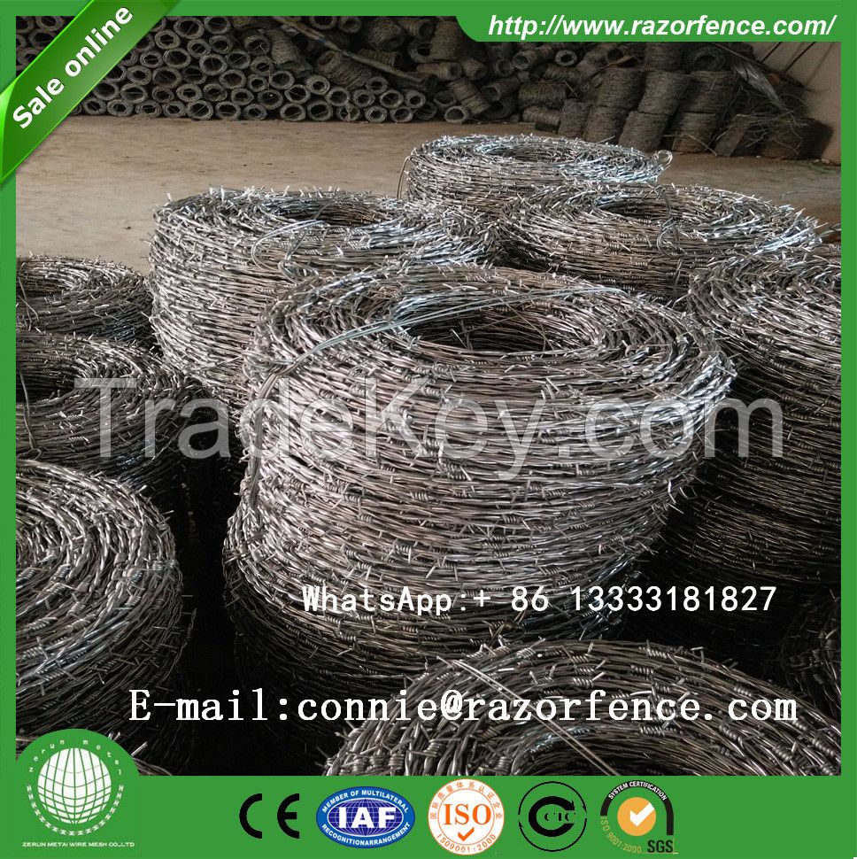 Big Discount! barbed wire manufacturer