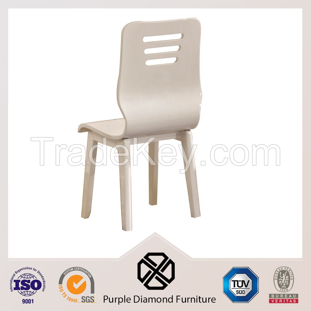 Fashion Dining Chair Rubber Wood Restaurant Chair