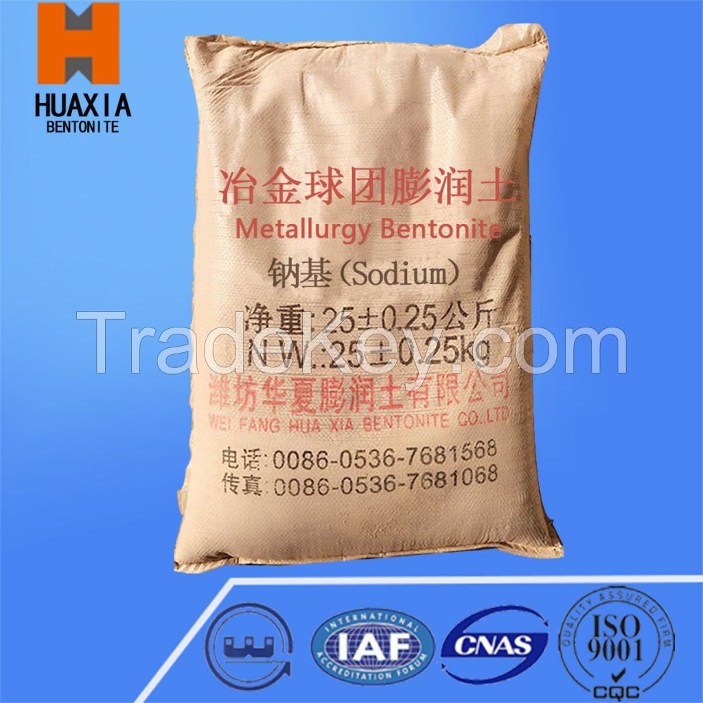 Metallurgy Pellet Bentonite