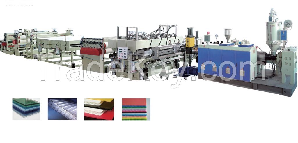 PP sandwich panel production line