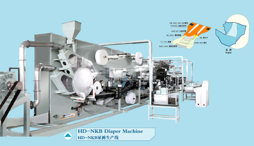 baby diaper machine