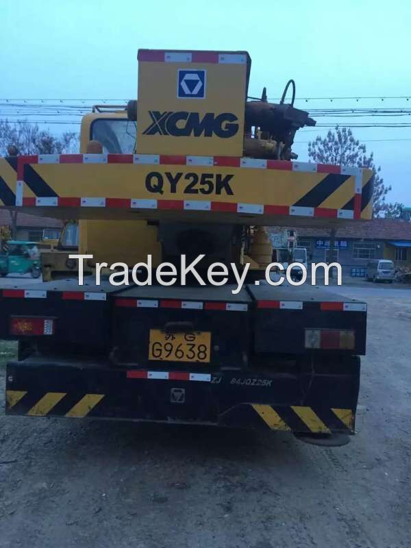 TRUCK CRANE, QY25T, XCMG USED CRANE