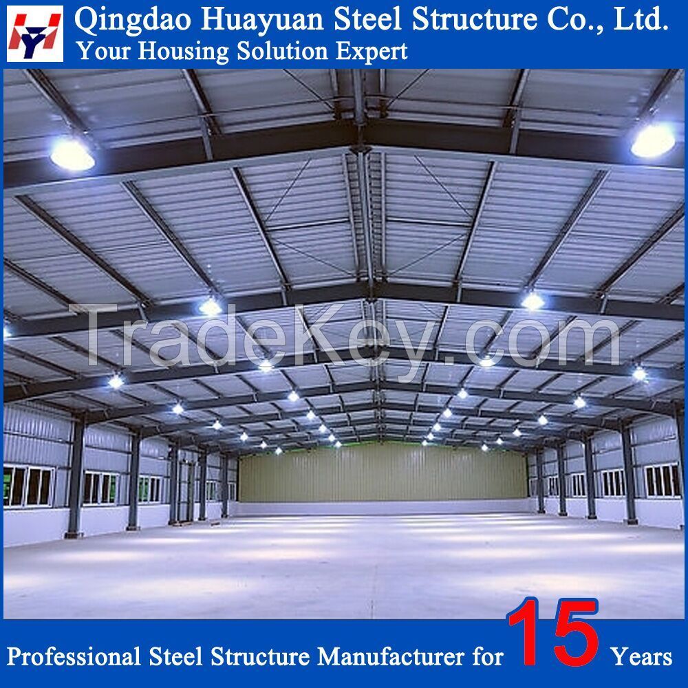 China Supplier Prefabricated Steel Construction Warehouse