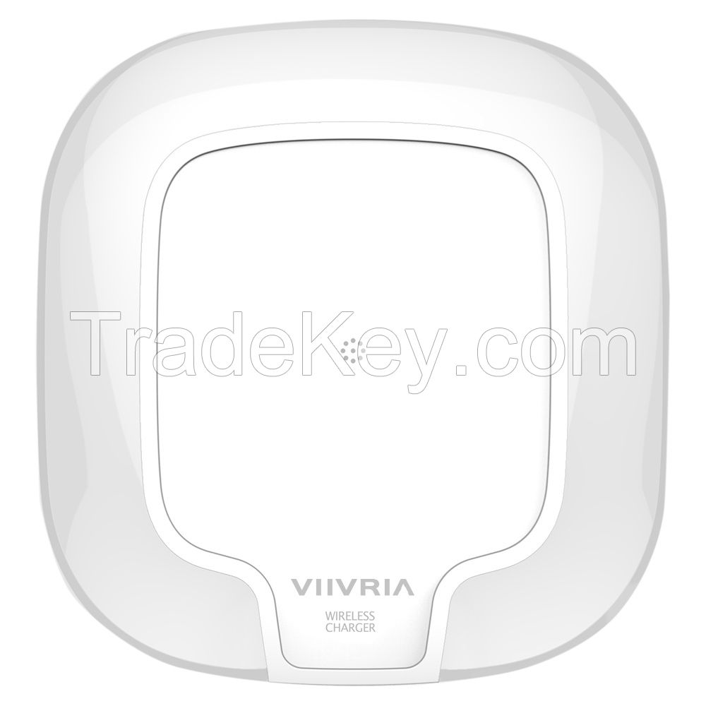 VIIVRIA Wireless charger Qi enabled Charging pad for iPhone 6 Plus, for iPhone 6, for iPhone 5S, for Samsung Galaxy S6, for HTC One M9, for Elephone P8000, for Huawei P8, etc.