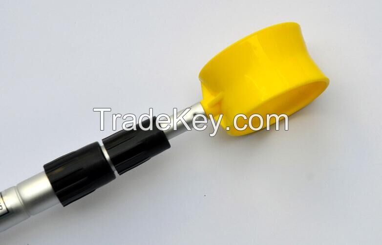 Semi-manufacture steel hand-push golf ball picker