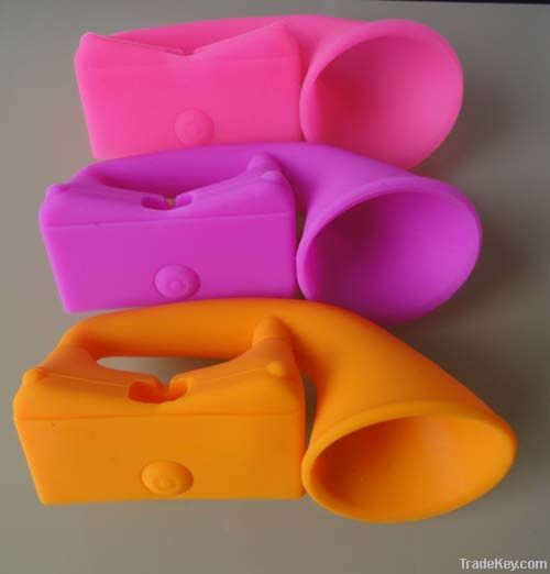 Silicone phone loudspeaker