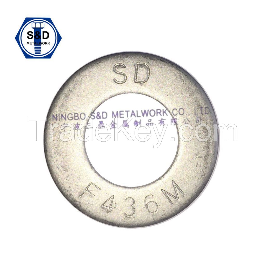 Hardened Steel Flat Washers F436/F436M                                                       