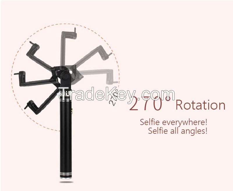 Selfie Stick, Rainbow Selfie Stick, for iPhones, Samsung Galaxy s7 edge/s4 Android and More