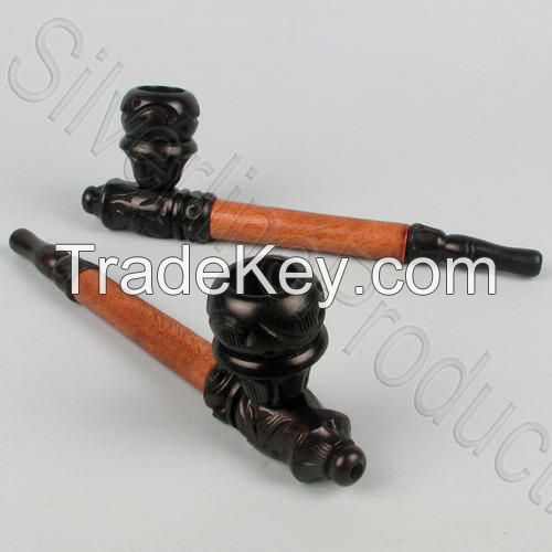 WOODEN SMOKING PIPES