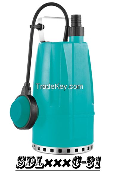 (SDL400C-32A) Cheatest Stainless Steel Garden Clean Water Submersible Pump with Plastic Bottom