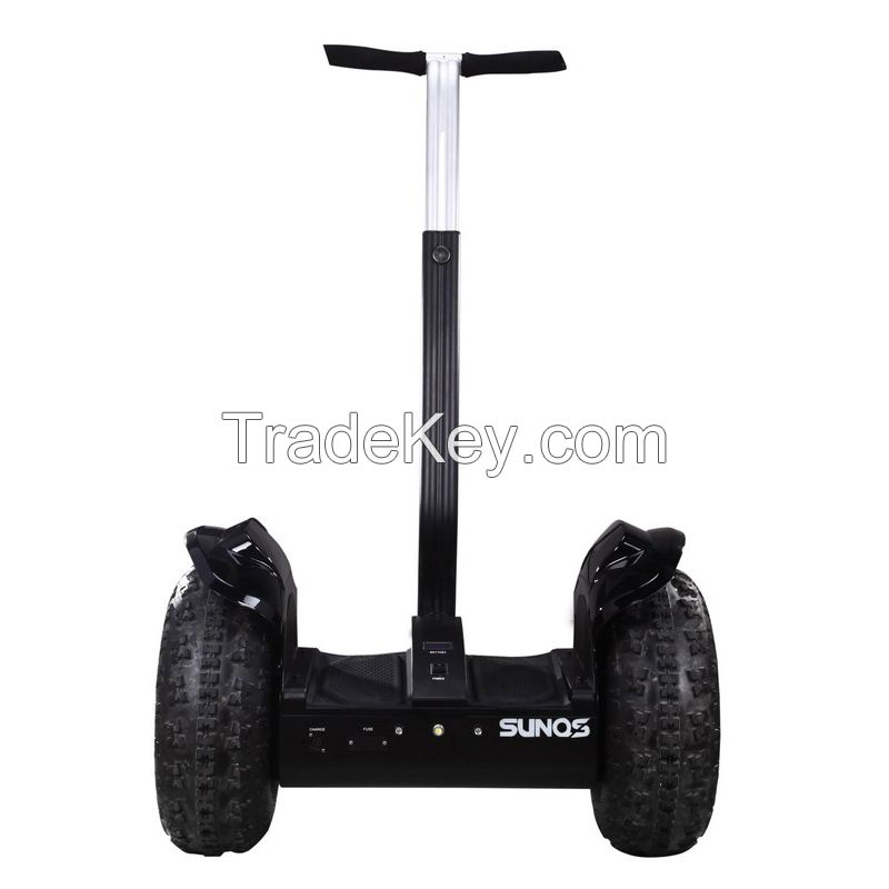 2 Motors Double Wheel Scooter/Off Road Self Balancing Standing Up Electric Scooter