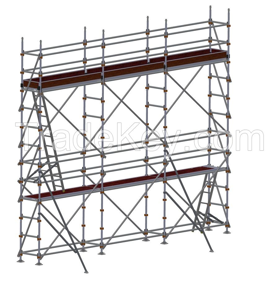 Yangzhou Synergy Scaffold Kwikstage System Aluminium Scaffolding