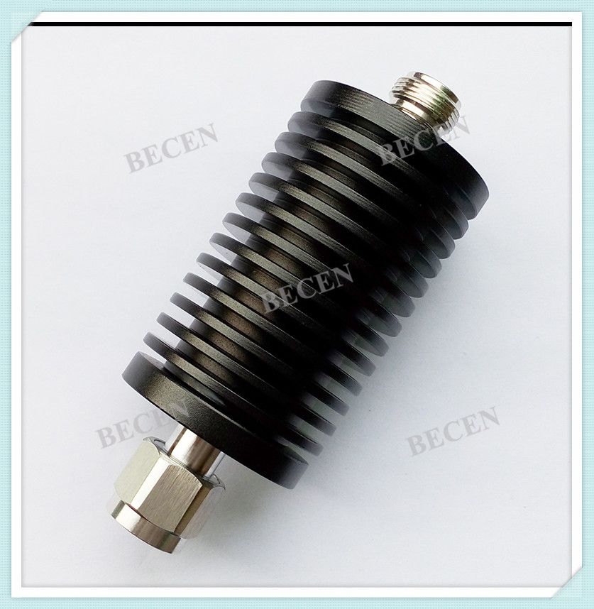 50W N Attenuator manufacturing N type male to female 50ohm 3GHz 1-40db