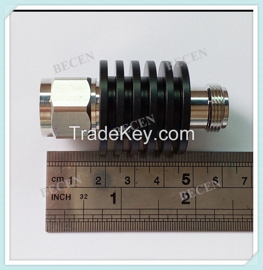 10W rf attenuator N male to female attenuator 1-30db