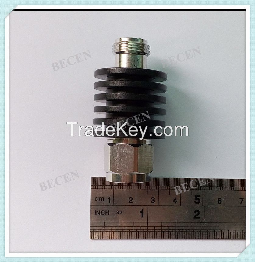 10W rf attenuator N male to female attenuator 1-30db