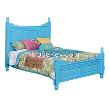 Sampo Kingdom Kids Pine Wood Bed