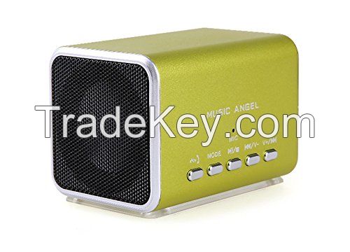 MD05BT Active Loudspeaker Wireless Portable Stereo Bluetooth Speaker with Built-in Microphone Different Colors Proved 