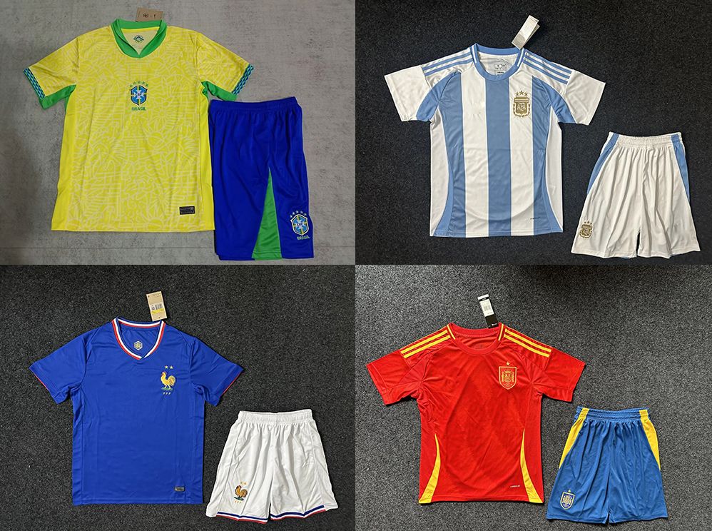 2024-2025 Soccer Kits with shirt and short Soccer Uniforms Football kits Football Uniforms Soccer Shirt Soccer Jersey Sportwear