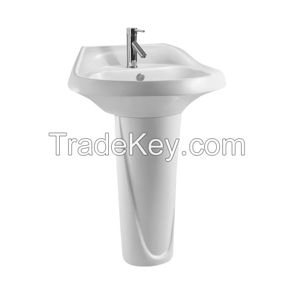 Full pedestal basin