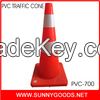 PVC 700mm traffic cone