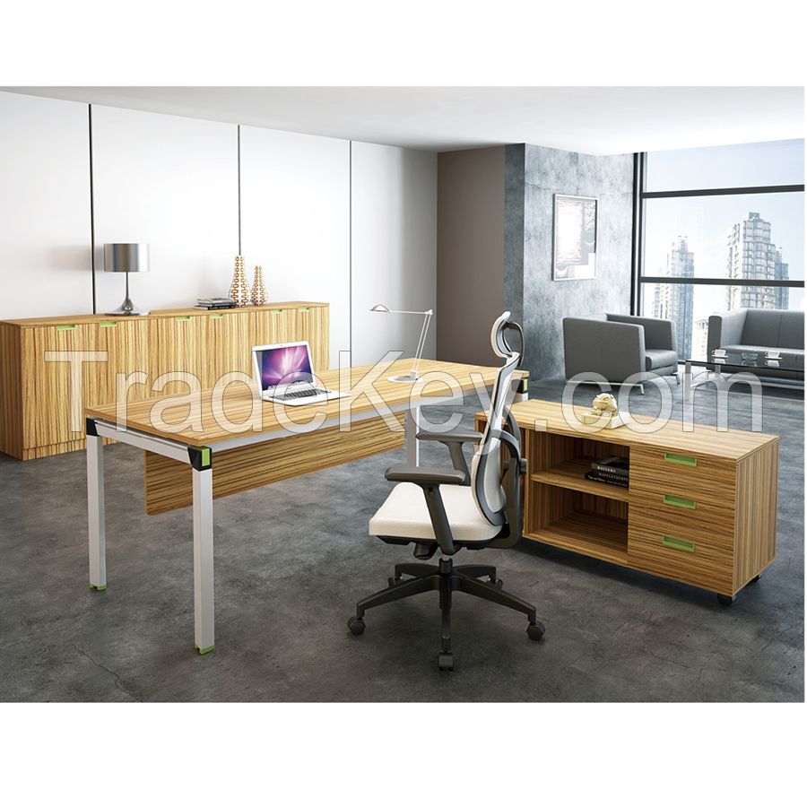 Office staff desks workstation high partitions office desk in public office area