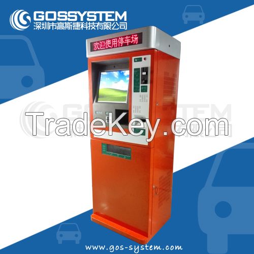 Competitive Price Park Automatic Touch Screen Ticket Vending Machine